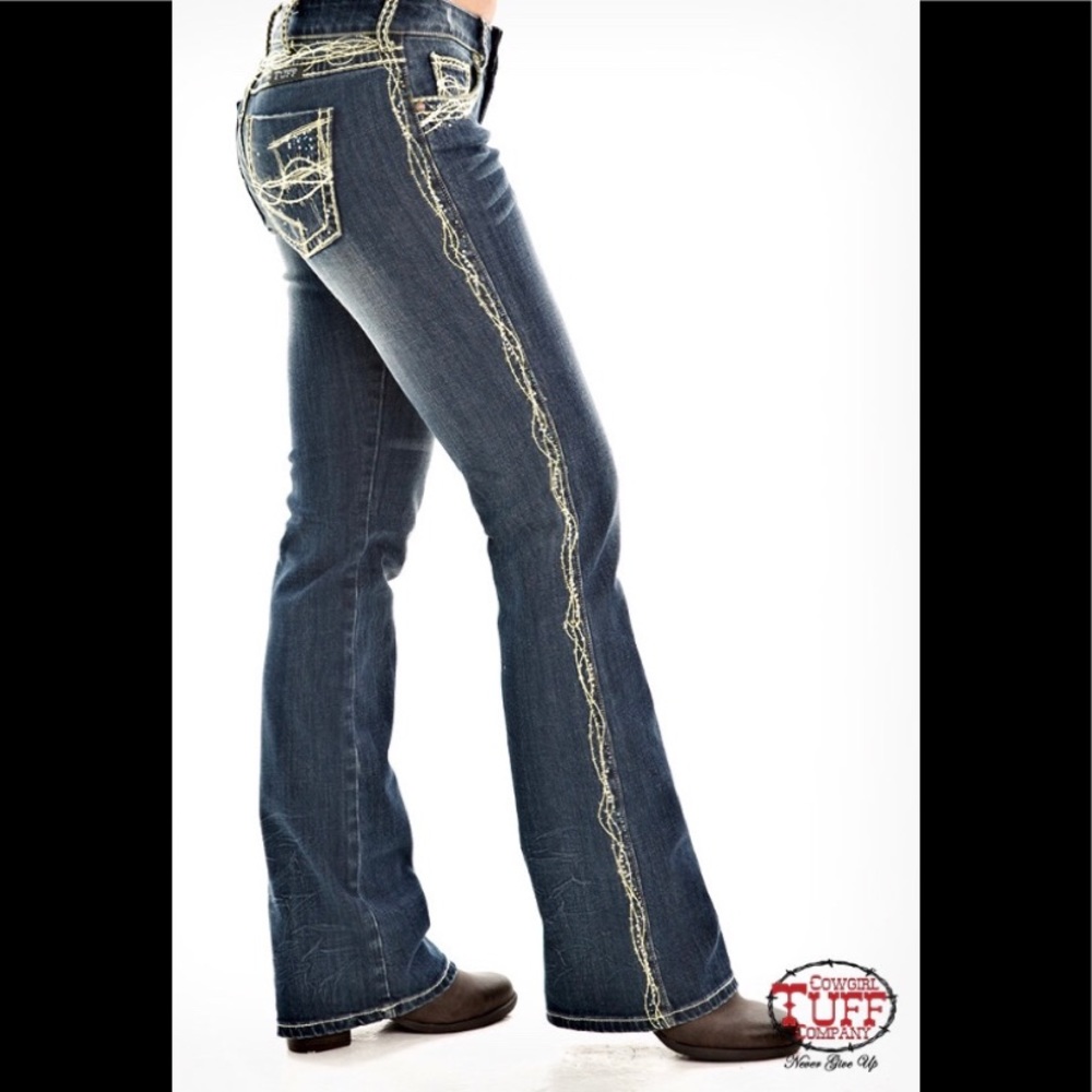 BRAND NEW! Show it Off Cowgirl Tuff Jean 30x35